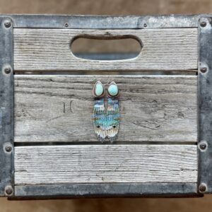 Turquoise Winter Dancers - 1