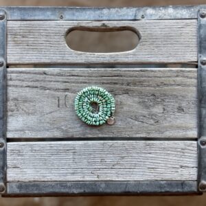 4-5mm Ombre Chrysoprase + Sapphire - 18"