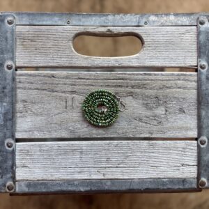 4mm Rare Sonoran Gold Turquoise silk knotted necklace - 21"