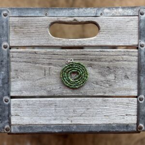 4mm Rare Sonoran Gold Turquoise silk knotted necklace - 23"