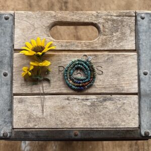 5-6mm Ombre Turquoise + Sapphire + Fire Opal + Spiny Oyster + Lapis + Chrysoprase Hand Knotted Necklace - 20.5"